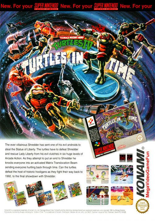 Teenage Mutant Ninja Turtles IV - Turtles in Time