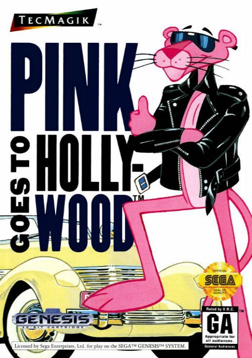 Pink Panther In Pink Goes To Hollywood