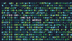 HELLO WORLD MATRIX