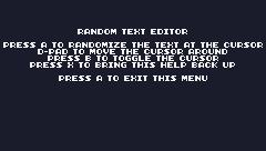 RANDOM TEXT EDITOR