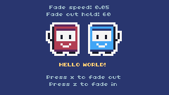 SCREEN FADING IN/OUT (EXPERIMENTAL)