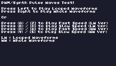 PWM WAVES TEST