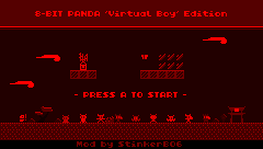 8 BIT PANDA "VIRTUAL BOY" EDITION