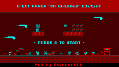8 BIT PANDA "3D GLASSES" EDITION