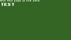 CARTRIDGE TEST (NOT SAVED)